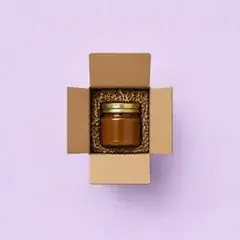 Right: box with a snug fit