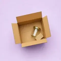 Items loose and slid into one corner