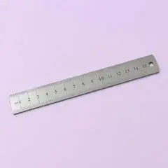 Metal ruler