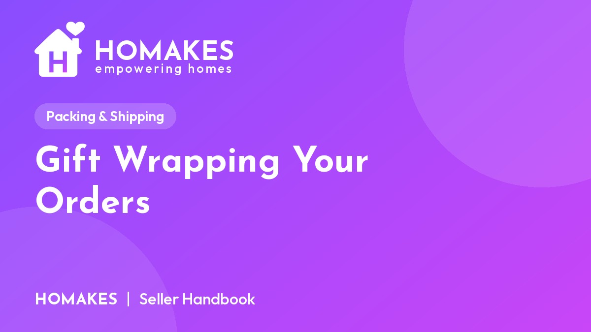 Gift Wrapping Your Orders