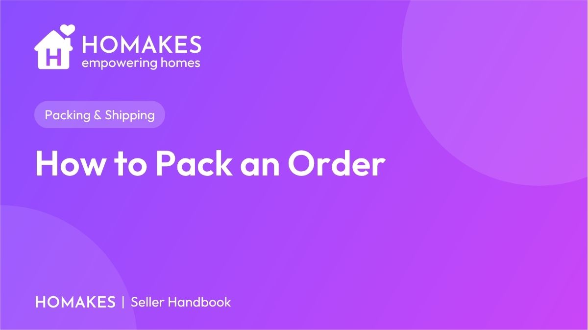 How to Pack an Order