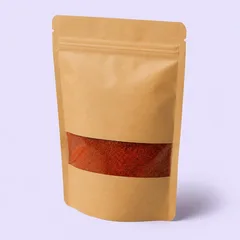 Sealed kraft pouch