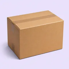 Outside pack: sealed brown box