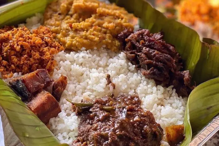 Delicious home-cooked food served on a table